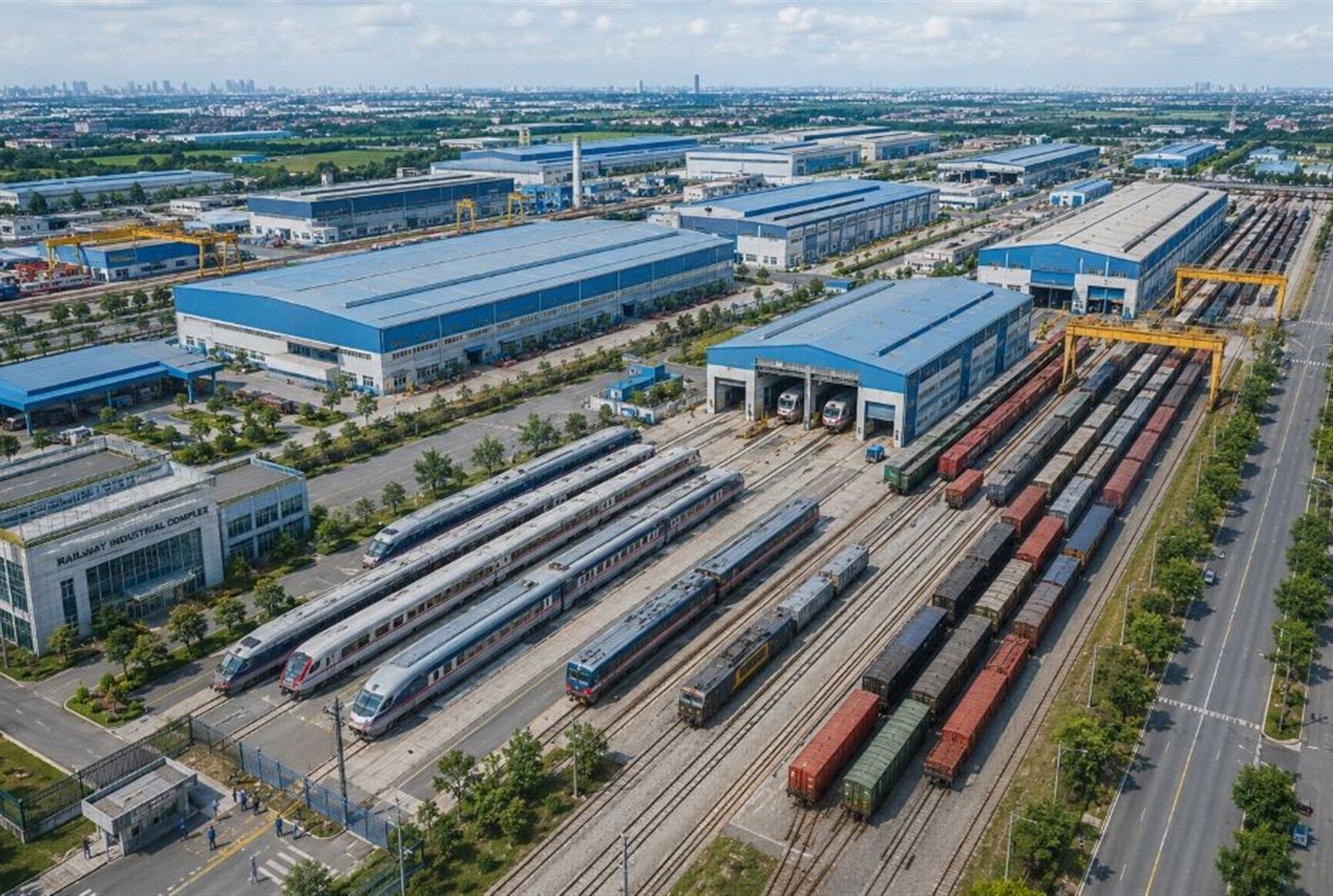 Bộ Xây dựng chủ trì lập Báo cáo nghiên cứu tiền khả thi Tổ hợp Công nghiệp đường sắt