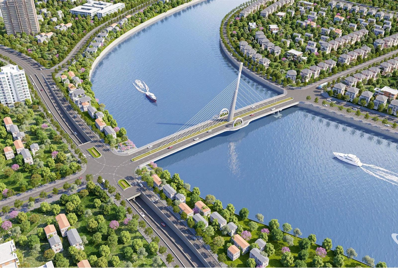 TECCO 1 Wins First Prize in the Architectural Design Competition for Gia Bẩy Bridge, Thái Nguyên