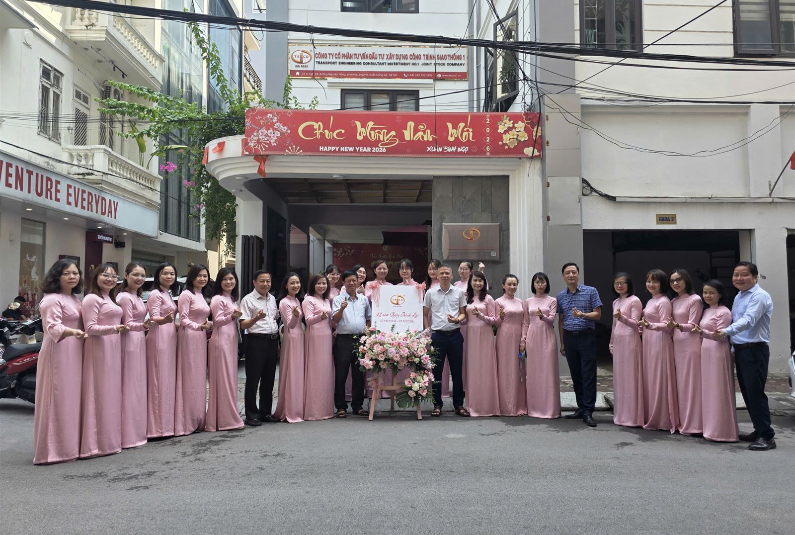 TECCO1 CHÀO MỪNG KỶ NIỆM 42 NĂM NGÀY THÀNH LẬP CÔNG TY (01/6/1984 - 01/6/2026)