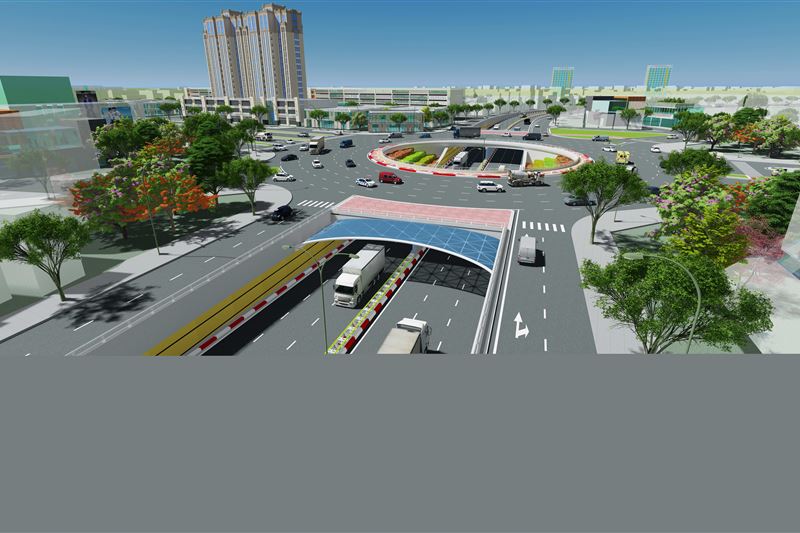  Dự án Đầu tư xây dựng nút giao thông giữa đường Bùi Viện và  đường Lê Hồng Phong