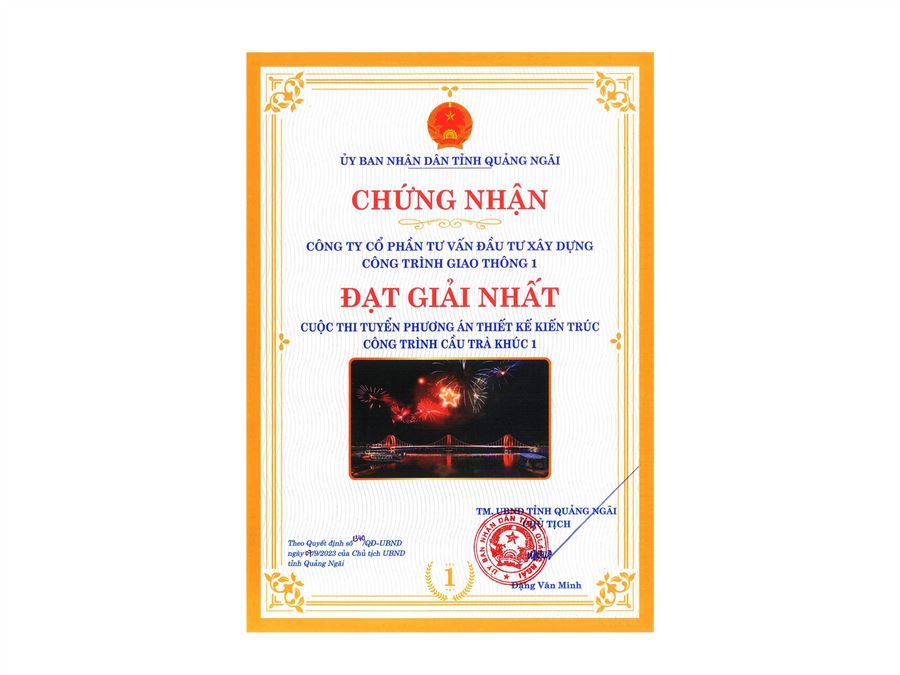  Giầy chứng nhận - Đạt giải nhất 2023